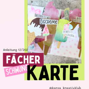 Fächer-Schwung-Karte- 12/2026 im Karos Kreativklub [Digital]