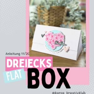 Dreiecks-Flatbox - 11/2026 im Karos Kreativklub [Digital]